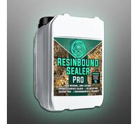 Resin Bound Stone Sealer, 10L, UV Resistant, Hard Wearing, Water Based, for Internal and External Epoxy Surfaces - Resin Bound Driveway Sealer - 2 x 5L Tubs