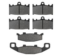 Resin Brake Pads For Kawa&saki For ZZR 400 For GPZ 900 R For ZX 1100 C For ZZR 1100 1990-2002 Motorcycle Parts Front Rear Brake Pads Disks(Front and Rear)