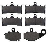 Resin Brake Pads For Kawa&saki ZX900 ZX600 ZX636 For Ninja ZX9R 1996-2001 For ZX6R 1998-2001 Motorcycle Front Rear Brake Pads Kit(Front and Rear Pads)