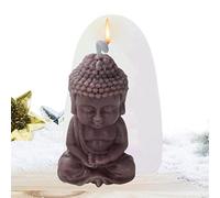 Resin Buddha Silicone Mould, Buddha Candle Mould - Buddha Silicone Mould for Concrete Statue and Plaster - DIY Buddha Mould for Candle Making Craft Moulds