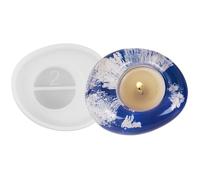 Resin Candle Holder Molds - Concrete Silicone Molds | Decorative Resin Mold | Non-stick Table Decoration | Multifunctional Home Ornament, Crafts For Ho