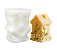 Resin Candle Mold,3D Cute Silicone Bee Flower Molds Plaster Crafts | Candle Making Molds - for Soap Chocolate Holiday Birthday Party Offices Home Room Desk Desktop School Dormitory