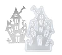 Resin Candlestick Silicone Mold - Christmas Tree Shaped Tealight Holder Mold | Silicone Tea Light Candle Holder Craft Molds for Cake, Jewelry, Chocolate