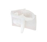Resin Casting Mold 3D Silicone Polyhedral Handicrafts for Making Laying Down Dogs