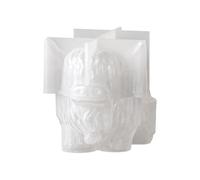 Resin Casting Mold, Candle Making Molds, Flexible Silicone Craft Form, High Temperature Reusable Design, Non Stick Easy Release for DIY Art Projects Home Studio School Easter Party Supplies