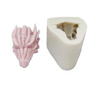 Resin Casting Molds DIY 3D Silicone Geometric Mold Silicone Mold Handicrafts for Making 3D Dragon Head Mold