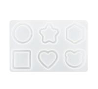 Resin Casting Shaker Mold Epoxy Silicone Molds Shaker Mold for Pendant Jewelry Keychain Decoration Craft Molds