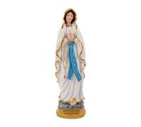 Resin Catholic Statue, 11.4 Inch Religious Sculpture for Home Prayer, Indoor or Outdoor Display, Garden, Patio, Deck, Hallway, Entryway, Yard, Altar, Chapel, and Faith-Based Decoration Piece