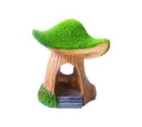Resin Cave Mushroom Decoration Resin Aquarium Artificial Aquarium Simulation Cave Reptile Shelter House Decoration Small Decoration