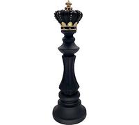 Resin Chess Pieces Sculpture International Chess Figurines Retro Home Decor Simple Modern Chess Pieces Ornaments