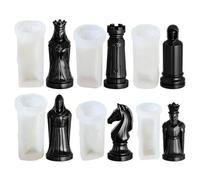 Resin Chess Set Mold 6-Piece Easy Release Crafts Tools