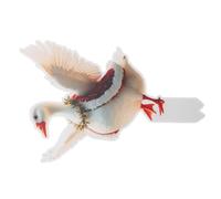Resin Christmas Sided Double Decorative Stake Duck Ornament Garden Yard