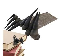 Resin Claw Bookmark - Devil Hand Page Holder, Creative Gothic Book Marker, Halloween Reading Accessory | Fantasy Decor Concept, Library Bookshelf Reader Gift Use