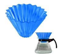Resin Coffee Dripper - 8cm Paperless Over Filter Cup, Heat Resistant Reusable Coffee Maker, Portable Easy Clean Brewer | Eco-Friendly Pouring Coffee Filter for the