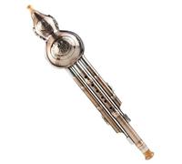 Resin Copper-plated Hulusi Instrument Three-tone Hulusi Musical Instrument Hulusi Flute Cucurbit Flute Gourd Flute