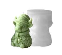 Resin Cow Moulding Mould 3D Christmas Silicone for Plaster | Plaster Animals Molds For Artists Beginners Enthusiasts Creative Hobbies Home Apartment Office Events Workshop