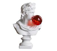 Resin David Figurine - Decorative Statue of David, Waterproof Blowing Bubble David Sculpture | Unique Resin David Statue, Blowing Bubbles, Craft Ornaments Multifunction