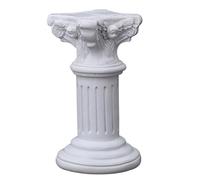 Resin Decoration for Roman Columns - Centerpiece, Figurine of | Classical Architecture, Sculpture Of Gr olumns | Vintage Style Display Ornament. Elegant Craft Piece