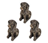Resin Dog Rabbit Tortoise Shaped Decorative Plant Risers for Pots, Pot Feet for Planter Pots, Cute Animal Shaped Resin Pot Toes Planter Feet, Planter Elevator to Improve Airflow Drainage(Dog/3pcs)