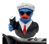 Resin Duck Figurine - Lawyer Duck Decoration - Cute Decorative Figure as Decoration for Home Living Room Bedroom Bathroom Desk Kitchen Baby Room Car Dashboard Table Decoration Table Centrepiece