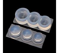 Resin Epoxy Mold Square Ellipses Sturdy Ellipses Jewelry Casting Epoxy Silicone Mold Oval Round for Craft Resin Molds Silicone Kit Bundle