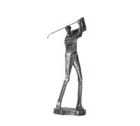 Resin Figurine Display Golf Human, Modern Minimalist Golf Player Sculpture, Style A, Dimensions 22x14x44.5 Cm, Weight 0.74kg