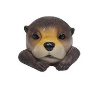 Resin Floating Ornaments Outdoor Garden Courtyard Pond Floating Otter Tank Fish Landscaping Animal Decoration Rockery Z4Z4