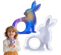 Resin Flower Vase Casting Mould,Mold With Easter Bunny Design For Plant Propagation Station - Silicone Hydroponics Plant Propagation Shape - For Indoor Home Office Garden Decoration Wedding DIY