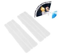 Resin Folding Fan Mold,2 Pcs Epoxy Resin Molds DIY Crystal Three Dimensional Mirror Personalized Silicone Mold for Create Art Resin Straight Handheld Fan