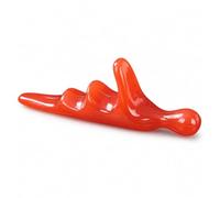 Resin Foot, Gua Sha Tool, Red, Small | Resin Material, Gua Sha Bodywork, Targeted Relief, Manual Application, Foot Massage, For Muscle Relief, For Sore Feet