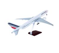 Resin For B777 France 47CM Diecast 1/157 Scale Plane Model With Light And Base Home Decoration For Collection Gifts(Style 1)