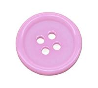 Resin Four-Hole Buttons, 10mm-25mm, Color 7, 15mm 15 Pcs