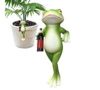 Resin Frog Pot Hangers, Frog Hanger Planter Pot Decorations,Cute Hugger Pot Resin Frog Planter Pot Hanger - Creative Climbing Frog Figurine,