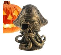 Resin Garden Statues Pirate Octopus Captain Resin Retro Figurine