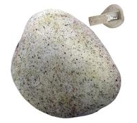 Resin Hide a Key Rock Hider, Waterproof Simulation Rock, Key Hider for Garden, Geocaching, Yard (Light Yellow)