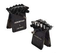 Resin ICE Bicycle Disc Brake Pads L05A with Cooling Fins for Shimano-Ultegra 105 GRX-2-Piston Flat-Mount Calipers Compatible for BR-R9170 R8070 RS805 RS505 RS405 RX400 Narrow Shape