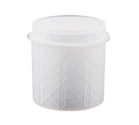 Resin Jar Mold with Lid Vine Pattern Storage Box Silicone Mold Embossed Candy Container Epoxy DIY-Jewelry Holder Jewelry Box Resin Molds