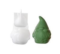 Resin Jar Molds with Lid Silicone Mold Container Jewelry Case Mould Christmas Santa Storage Box Molds for Pen Holder