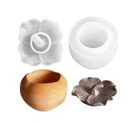 Resin Jar Mould with Lid, Jewelry Box Molds | Persimmon Jar Silicone Molds with Lid - Creative Jar Mould with Lid for Jewelry Box,