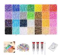 Resin Jelly Rhinestones for Bedazzling, Multicolor 3mm Flatback Rainbow Gems 3mm Rainbow Colorful Jelly Rhinestones Gems Bedazzling Bedazzed Kit (30,000PCS)