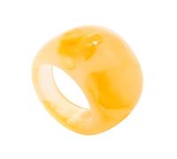 Resin Jewelry Rings Chip Resistant Construction Smooth Surfaces Perfect Statement for Present Seekers Geometric