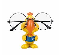Resin Koala Eyeglass Spectacle Holder Display Stand, Cute Animal Eyeglass Holder, Decorative Glasses Accessories Great for Nightstand Home Office Desk Decor Decorative Gift(Yellow)