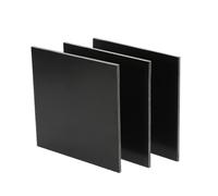 Resin Laminated Sheet, Bakelite Phenolic Resin Board PCB Sheets Pack of 3 Black 100×150×(3-8) mm(100x150x4mm)