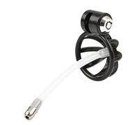 Resin Material Hollow Chastity Cage Chastity Cock Cage Male Chastity Cage for Men Penis Cage Bondage Cage for Men Sex Toy Chastity Lock Male Chastity Device with 5 Ring