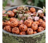Resin Mini Grimace Pumpkins for Halloween, 20 Pieces for Crafting, Educational Activities, and Unique Seasonal Tabletop Decor (Small pumpkin suit)