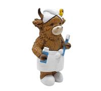 Resin Mini Resin Figurines - Rural Realistic Funny,Bathroom Shoe Miniature Figurines,For Bathroom, Bedroom, Living Room, Outdoor, Garden, Patio, Farming Office