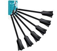 Resin Mixer Paddles, Suzzam 6 Pcs Epoxy Mixing Paddle Paint Mixer for Drill, Reusable Paint Stirrer for Resin, Silicone Mixing, Paint