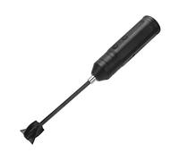 Resin Mixer, Paint Mixer for Drill Soap Making Supplies Rechargeable Powerful Slow Motor Handheld Electric Resin Stirrer with 4PCS Replacement Rod for Silicone Mixing (Black)