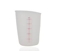 Resin Mixing Cus Silicone Measuring Cup with Dual Scale for Epoxy Resin 500ml Reusable Silicone Measures Jug for DIY Craft Art Waxing Kitchen Baking