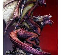 Resin model kits figure colorless and self-assembled dragon Large Scale A-1728